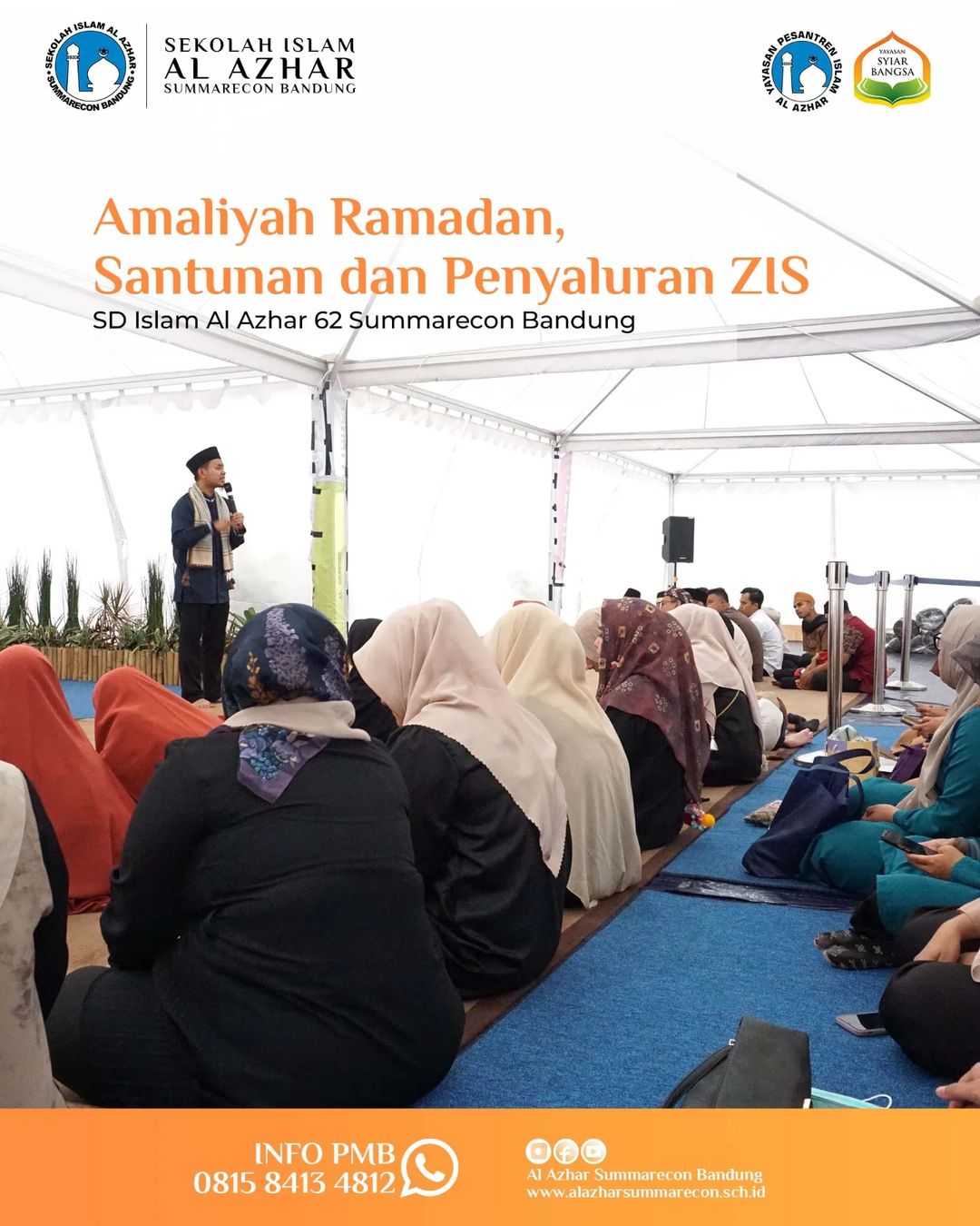 Kegiatan Amaliah Ramadan 1444 H di SD Islam Al Azhar 62 Summarecon Bandung.