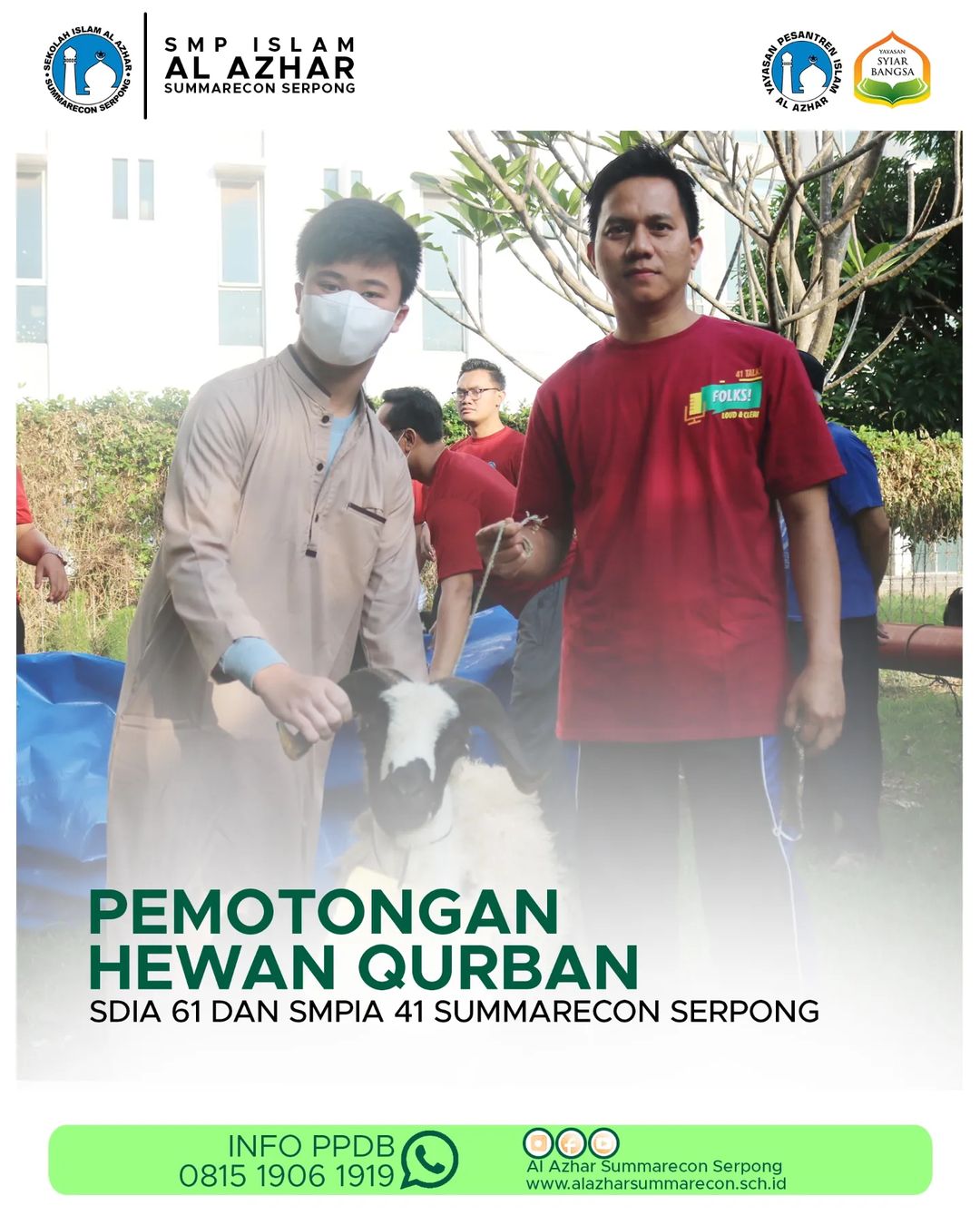 Pemotongan Hewan Qurban