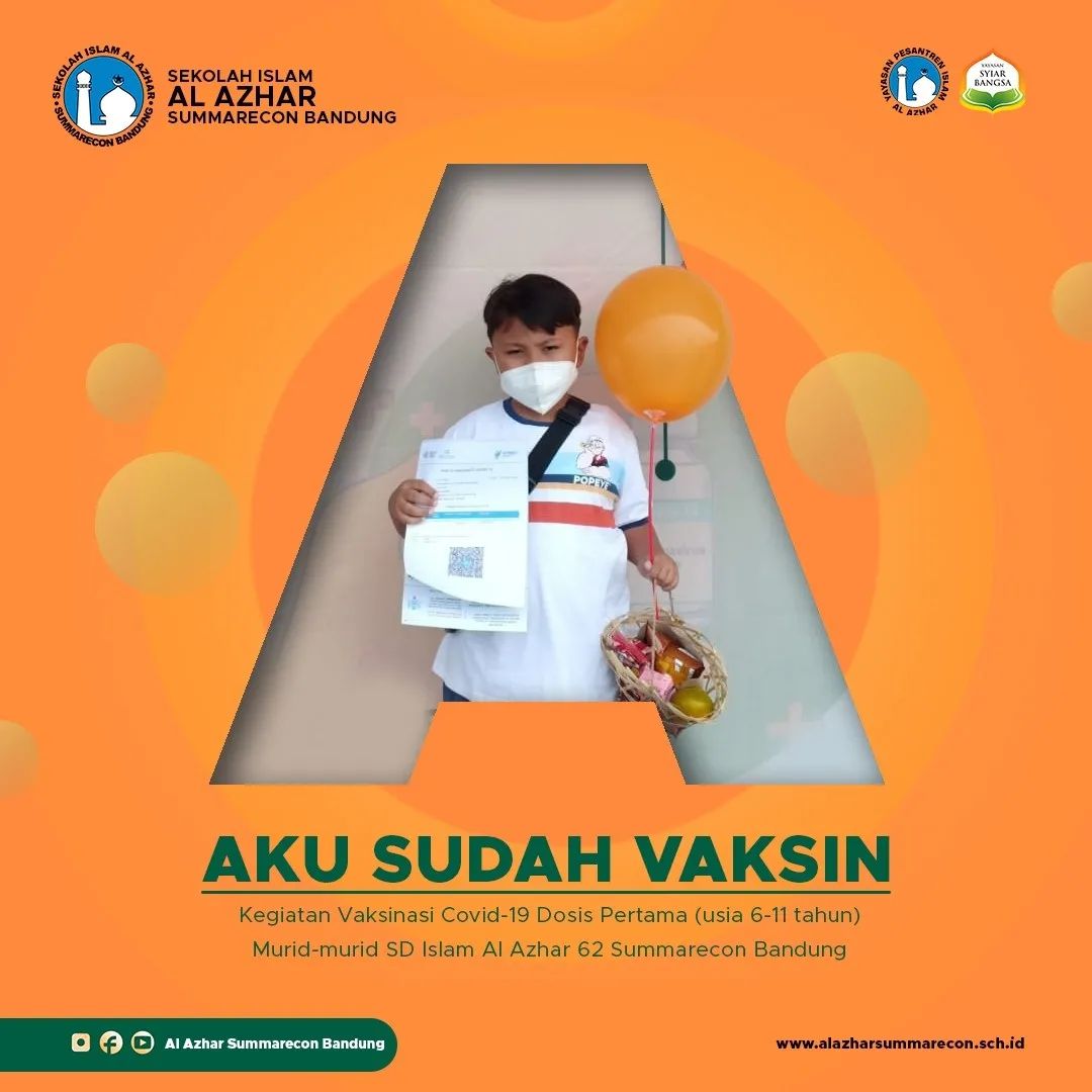 Vaksinasi Covid Untuk Anak Usia 6 - 11 Tahun Dosis 1