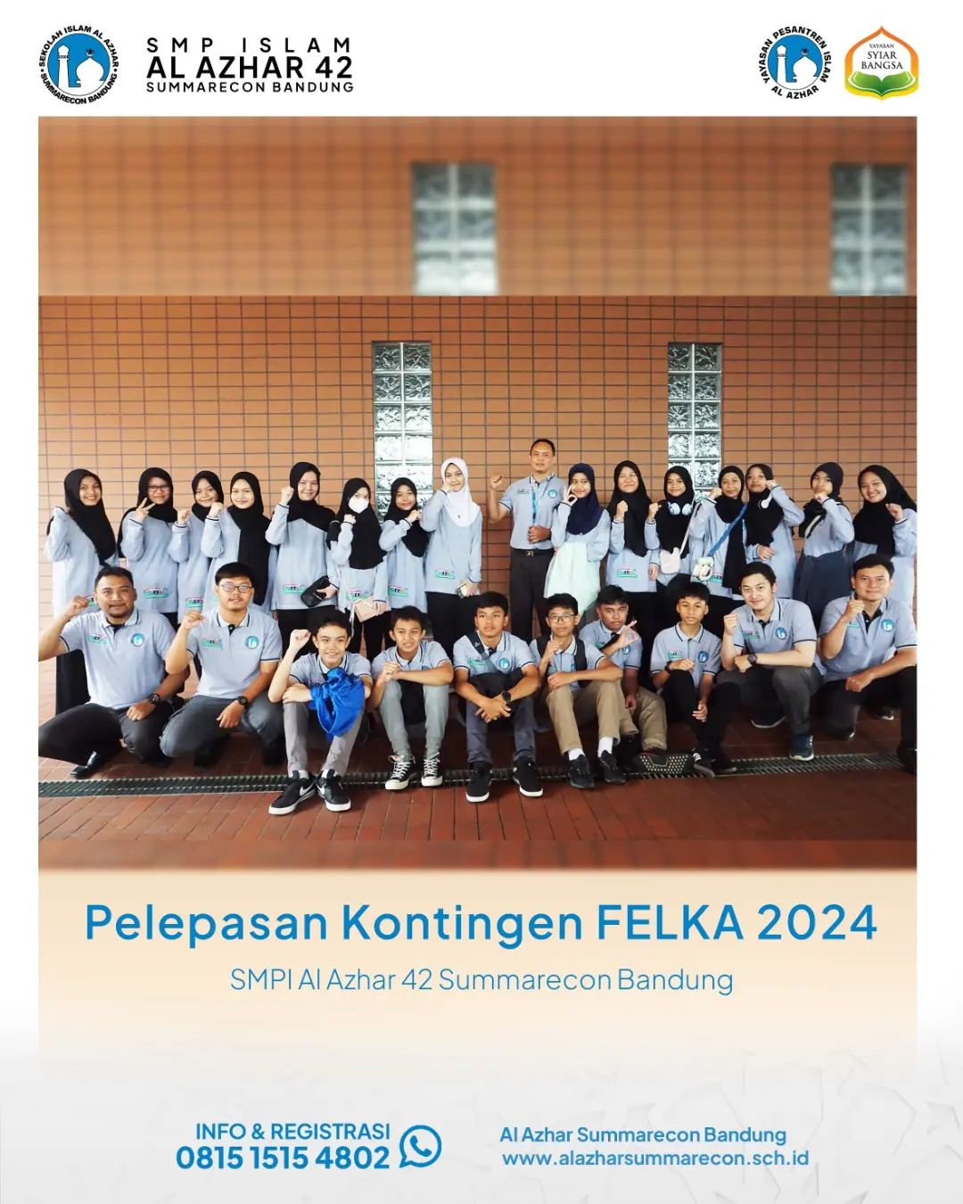 Pelepasan FELKA (Festival Lomba Kreasi Al Azhar) 2024