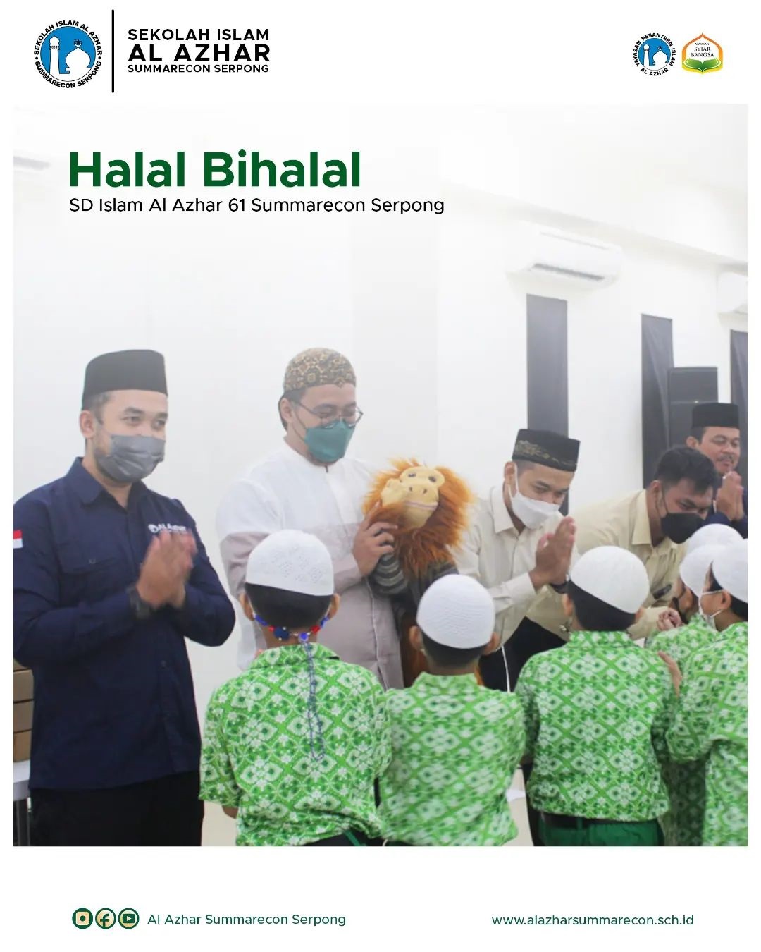 Halal Bihalal SD Islam Al Azhar 61 Summarecon Serpong