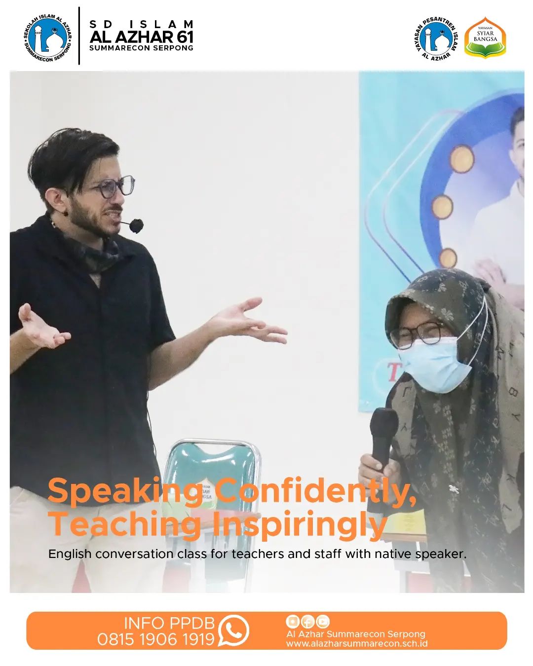 Speaking Confidently , Teaching Inspiringly