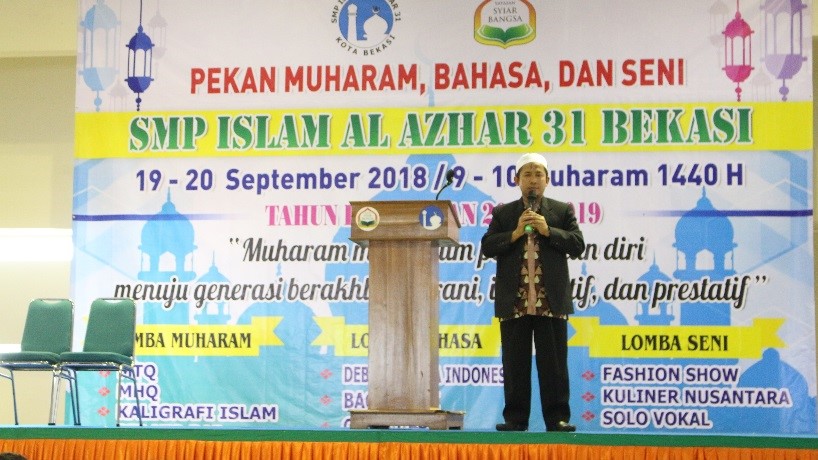 GEBYAR MUHARAM 1440 H SMP ISLAM AL AZHAR 31 SUMMARECON BEKASI