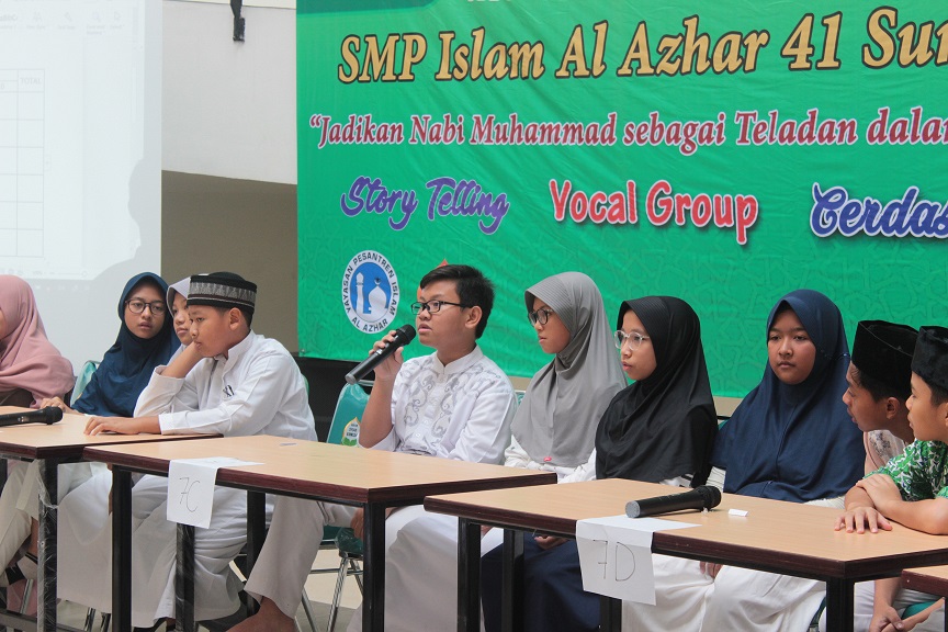 Maulid Nabi Muhammad SMP Al Azhar 41