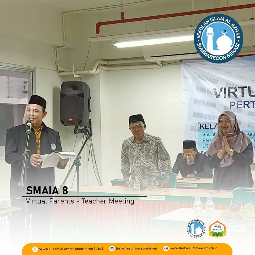 Parents Meeting Virtual kelas XII SMAIA 8