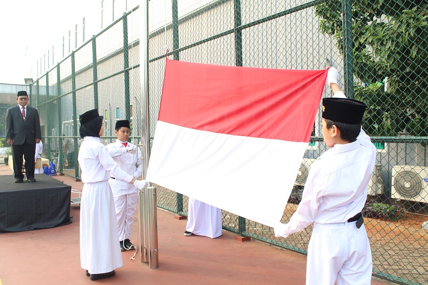 Upacara Dirgahayu Repubulik Indonesia ke 74th