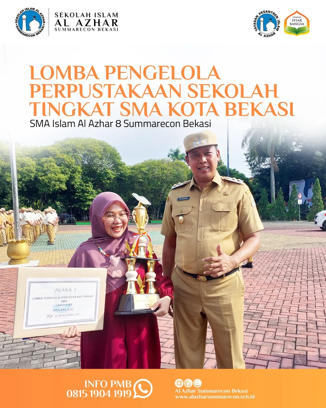 Lomba Pengelola Perpustakaan Sekolah Tingkat SMA Kota Bekasi Tahun 2022