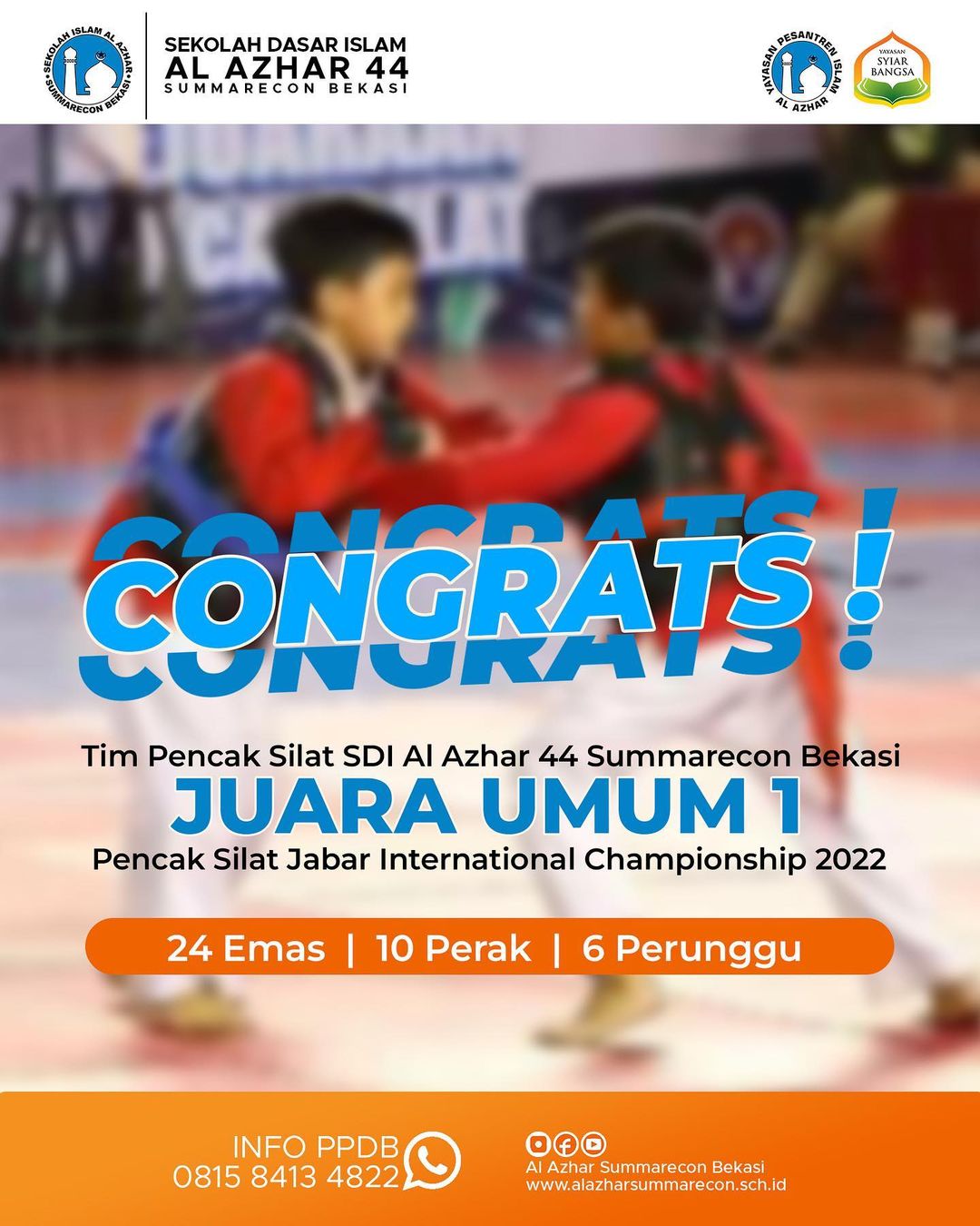 Pencak Silat Jabar International Championship 2022