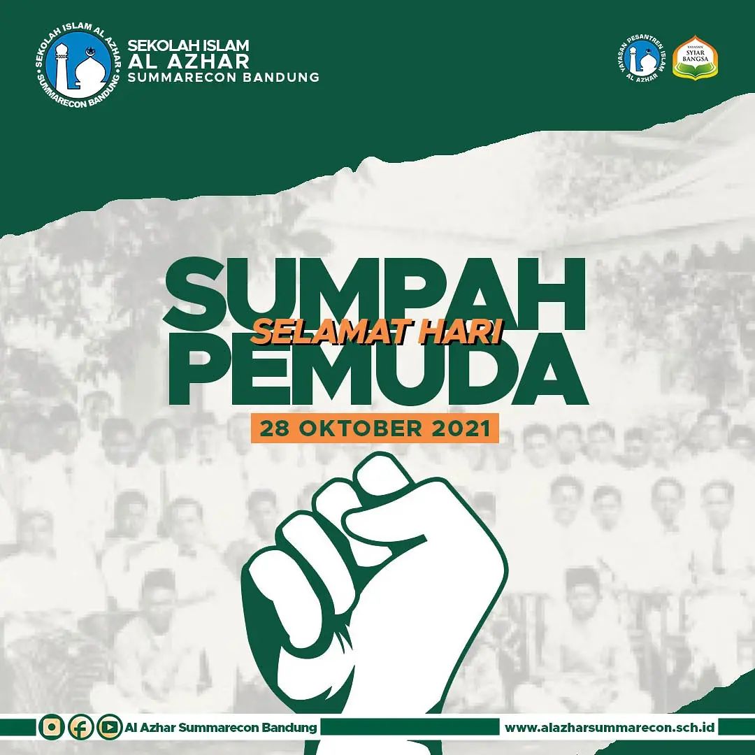 Hari Sumpah Pemuda 28 Oktober 2021