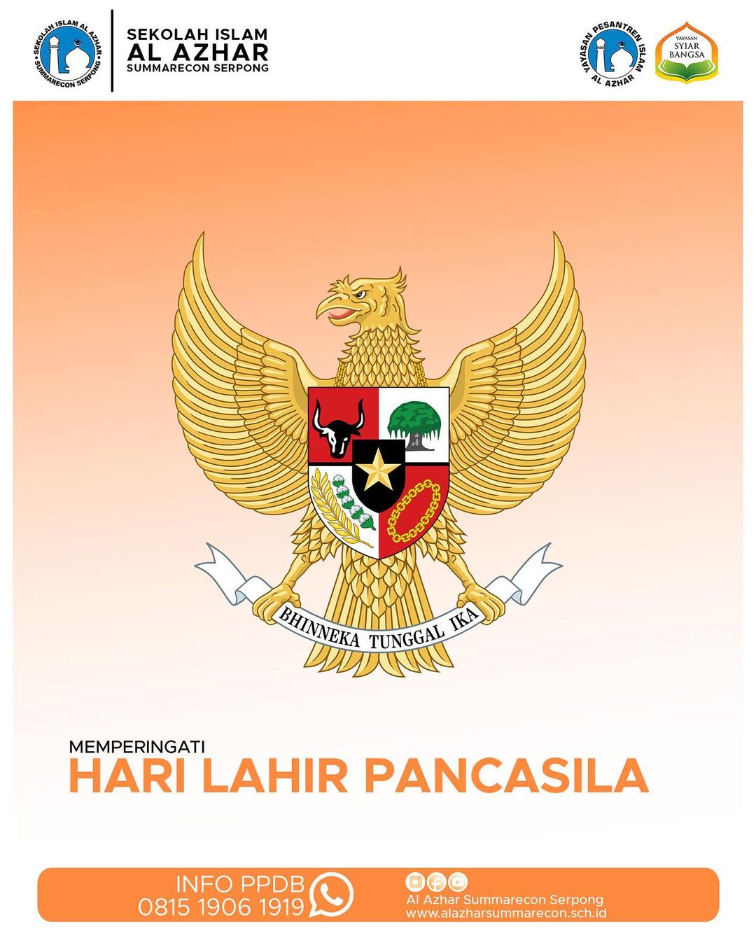 Memperingati Hari Lahir Pancasila