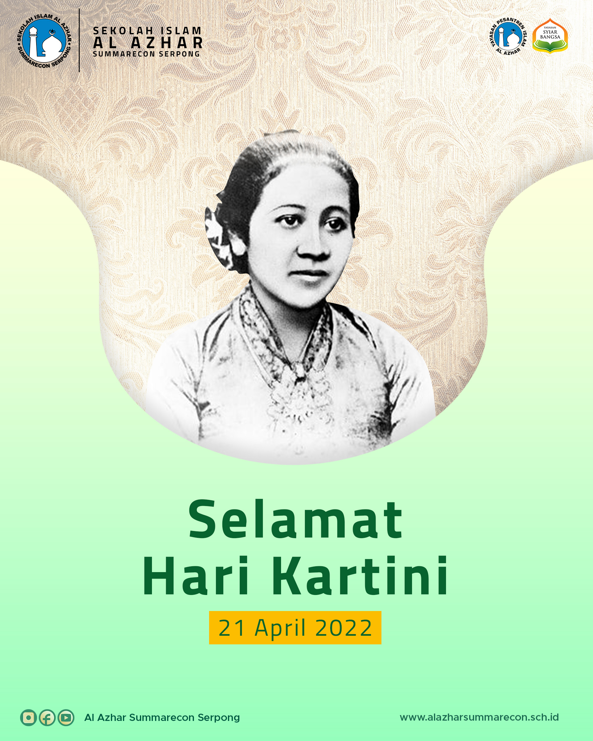 Selamat Hari Kartini 21 April 2022