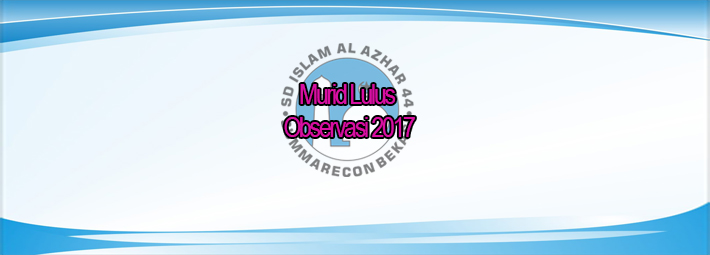 Pengumuman Kelulusan OBSERVASI 17 Desember 2016